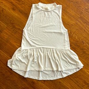 Scotty Small Ivory See Through Top